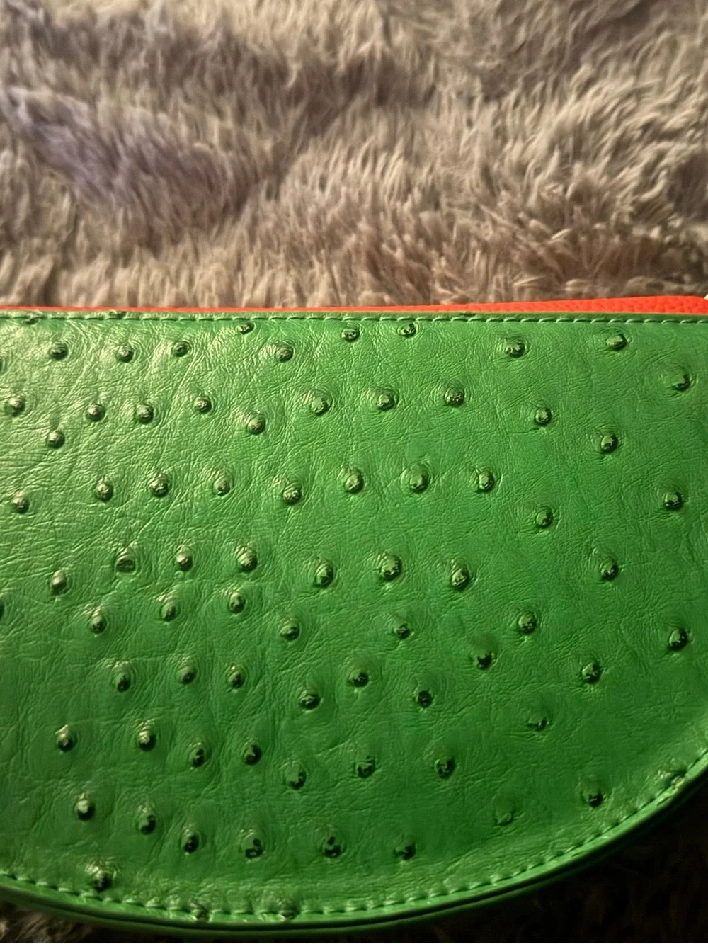 Watermelon wristlet- Red and Green